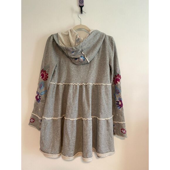 JOHNNY WAS Phoebe Tiered Hoodie NWT Size XS - Picture 4 of 7